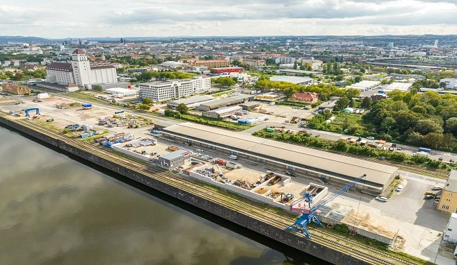 TSR-Schrotthändler Dresden Standort Hafen