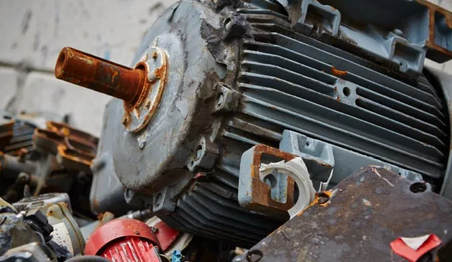ein alter E-Motor