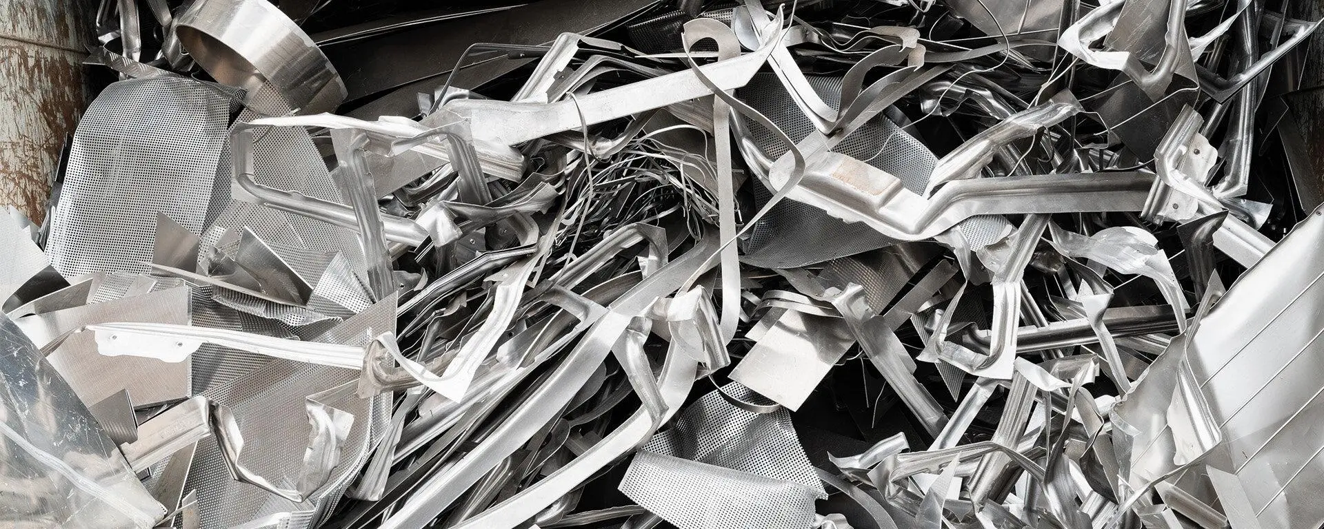 Aluminiumschrott und Stanzreste 