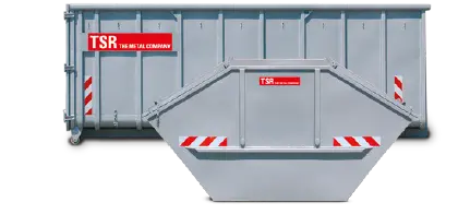 Schrottcontainer TSR Recycling Mainz und Wiesbaden